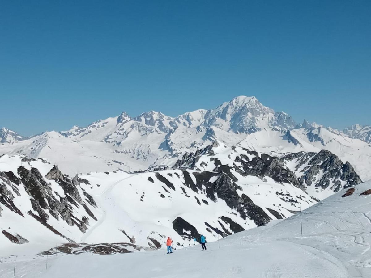 Grande Marmotte, Ski Aux Pieds, Le Refuge Du Montagnard, Arc 1950 Bourg-Saint-Maurice Bagian luar foto