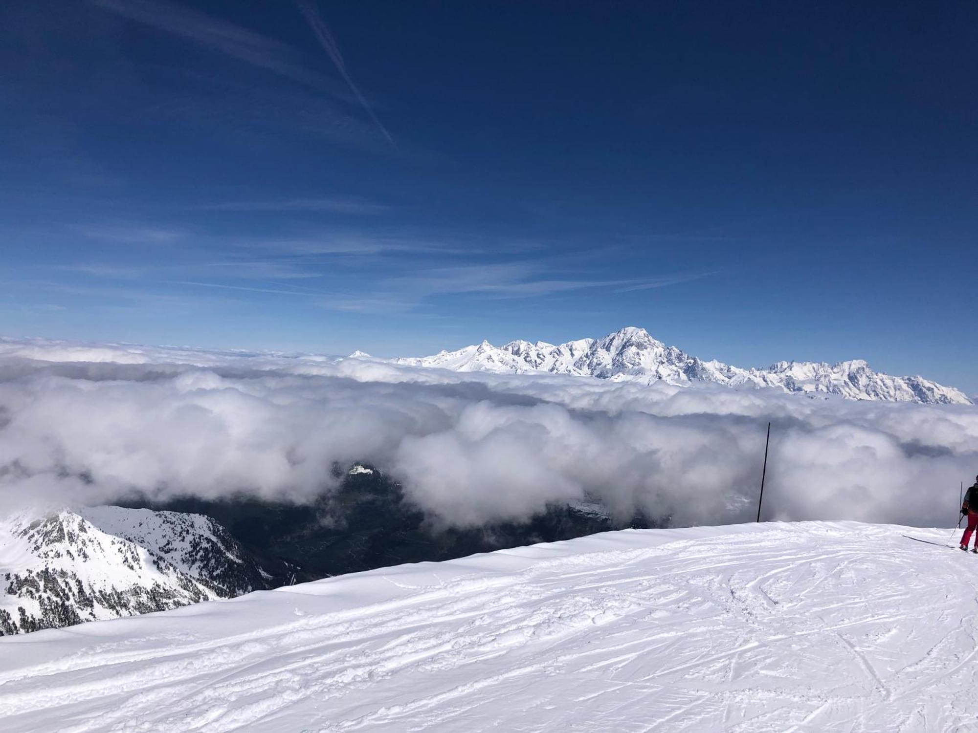 Grande Marmotte, Ski Aux Pieds, Le Refuge Du Montagnard, Arc 1950 Bourg-Saint-Maurice Bagian luar foto